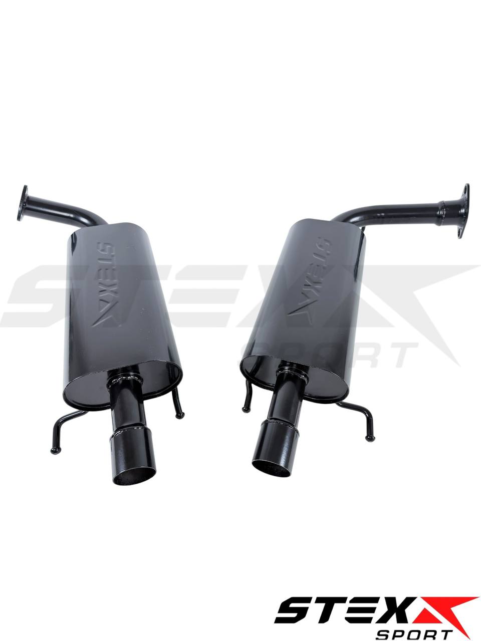 Глушитель основной раздвоенный STEXX SPORT Toyota Camry VII (XV50)(2011-2014) ПОД насадки