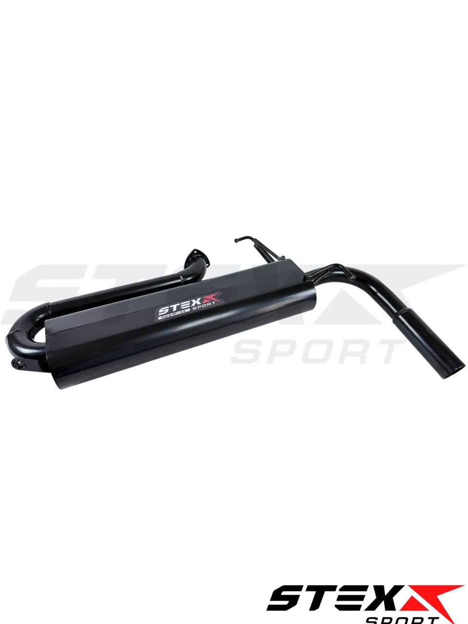 Глушитель основной STEXX SPORT Mitsubishi Lancer X 1.8-2.4L (2007-2010)(передний привод) ПОД насадку
