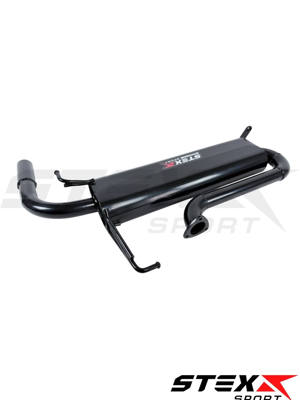 Глушитель основной STEXX SPORT Mitsubishi Lancer X 1.8-2.4L (2007-2010)(передний привод) ПОД насадку