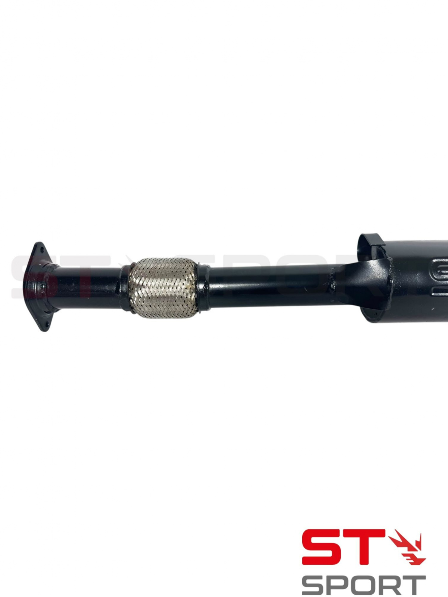 Резонатор ST-SPORT ВАЗ 2110-12 16V (под паук) с гофрой