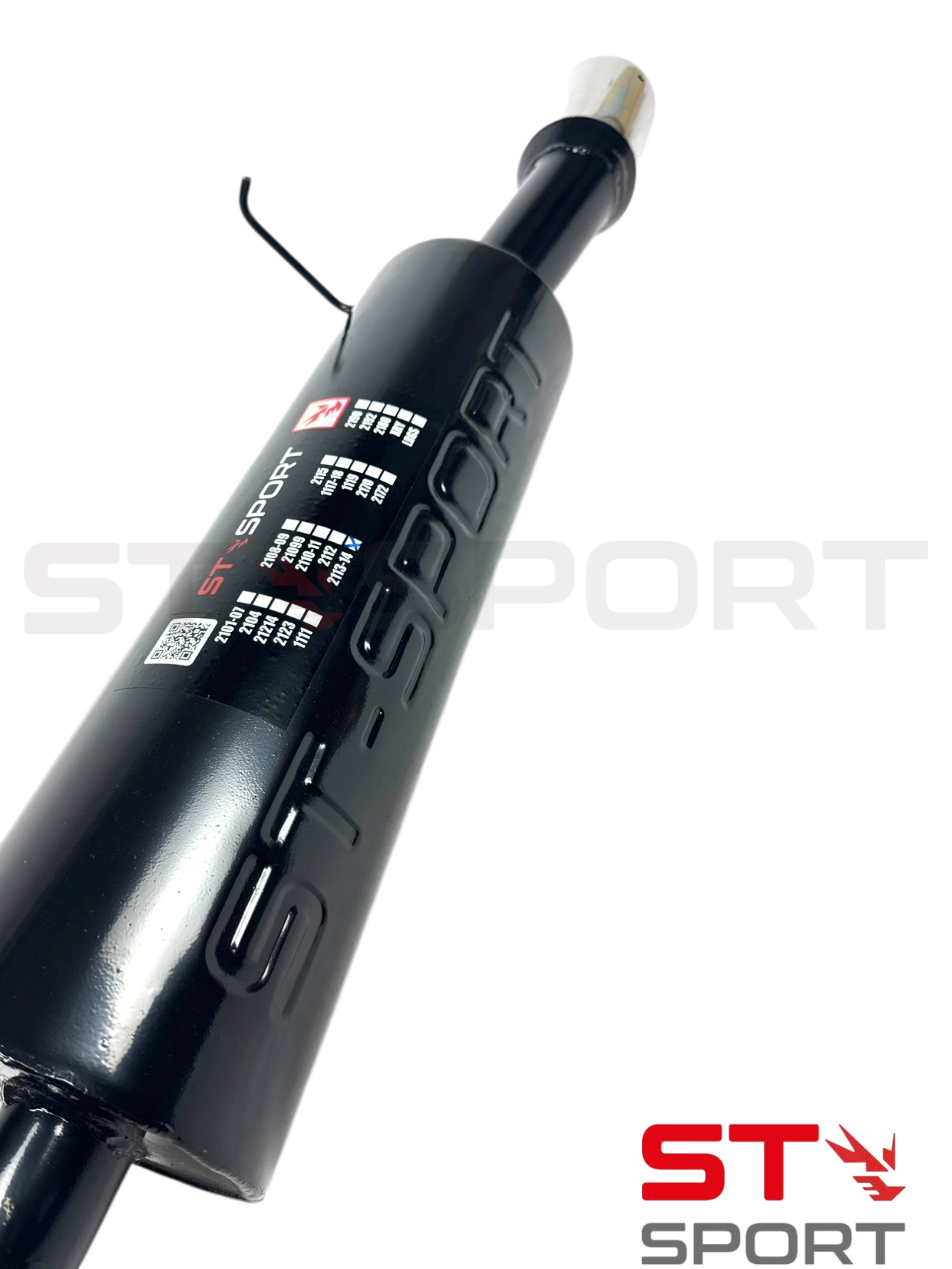 Глушитель основной ST-SPORT ВАЗ 2113-14 с насадкой