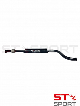 Резонатор ST-SPORT ВАЗ 2110-12 16V (под паук) с гофрой