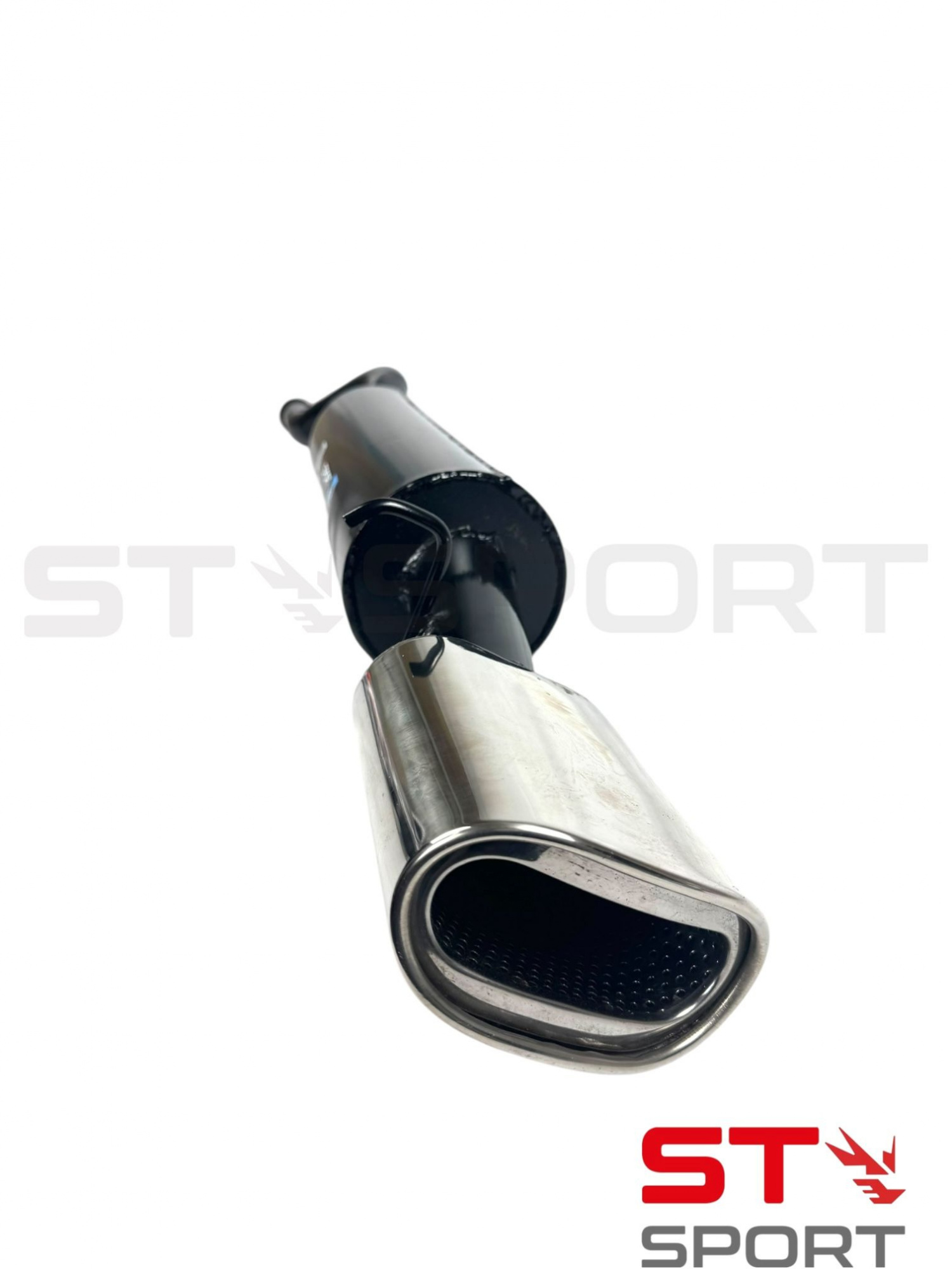 Глушитель основной ST-SPORT ВАЗ 2172 Приора хетчбэк с насадкой